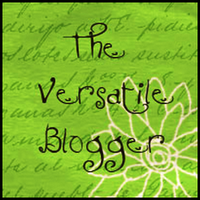 2012 Versatile Blogger Award