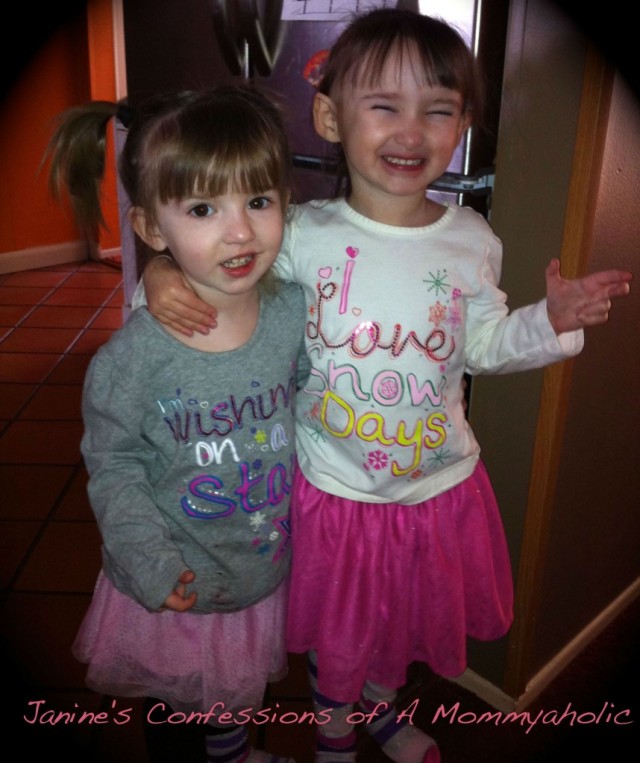 The girls love their skirts! Photo Courtesy of Janine's Confessions of a Mommy-a-holic